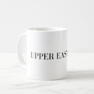 Upper East Side mok   NYC Manhattan typografie