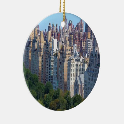 Upper East Side NY Keramisch Ornament (Rechts)