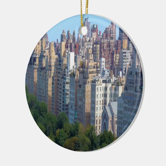 Upper East Side NY Keramisch Ornament (Links)