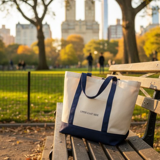 Upper East Side Tote Bag | NYC Manhattan