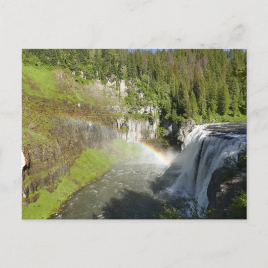 Upper Mesa Falls Briefkaart (Voorkant)