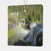 Upper Mesa Falls Keramisch Ornament (Links)