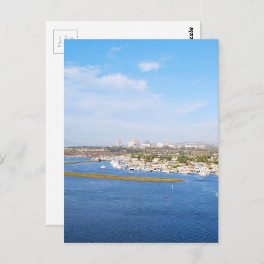 Upper Newport Bay - Terug Bay Briefkaart (Voorkant / Achterkant)