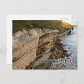 Upper Peninsula Herfsten Michigan Briefkaart (Voorkant / Achterkant)