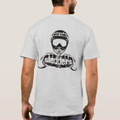"Upper Peninsula UP Sled"-hoezen.com Ash T-shirt (Achterkant)