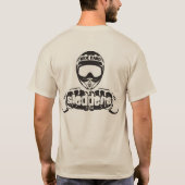 "Upper Peninsula UP Sled"-hoezen.com Ash T-shirt (Achterkant)