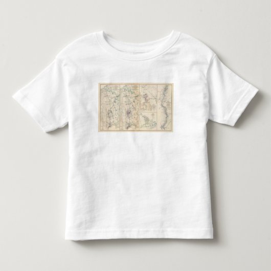 Upper Potomac McCoys Ferry-Conrads Ferry Kinder Shirts (Voorkant)