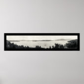 Upper Saranac Lake Foto 1912 Poster (Voorkant)