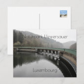 Upper Sure Natural Park, Luxemburg Briefkaart (Voorkant / Achterkant)