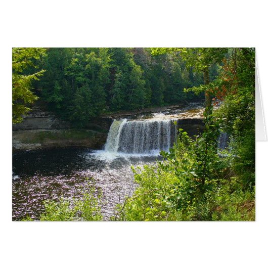 Upper Tahquamenon Falls MI Was Hier Ben Je (Voorkant Horizontaal)