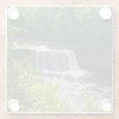 Upper Tahquamenon Herfsten State Park, MI Glazen Onderzetter (Achterkant)