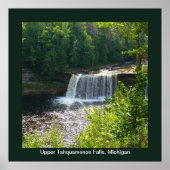 Upper Tahquamenon Herfsten State Park, MI Poster (Voorkant)