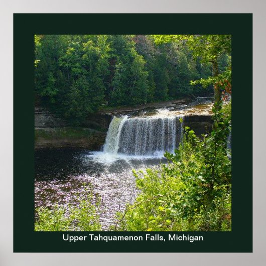 Upper Tahquamenon Herfsten State Park, MI Poster (Voorkant)