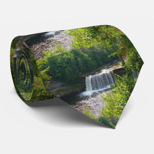 Upper Tahquamenon Herfsten State Park, MI Stropdas (Opgerold)