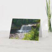 Upper Tahquamenon Herfsten State Park, MI Verjaard Kaart (Voorkant)