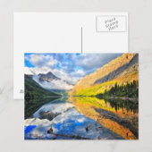 Upper Two Medicine Lake op Sunrise Briefkaart (Voorkant / Achterkant)