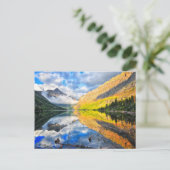 Upper Two Medicine Lake op Sunrise Briefkaart (Staand voorkant)