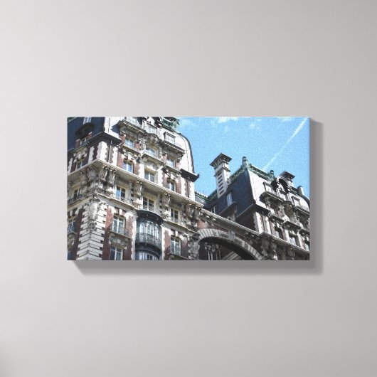 Upper West Side Asection Building New York City Canvas Afdruk (Voorkant)
