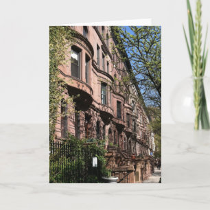 Upper West Side Brownstone New York City NYC Kaart
