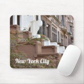 Upper West Side Brownstone New York City NYC Muismat (Met muis)