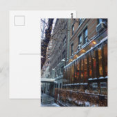 Upper West Side Icicles New York City Winter NYC Briefkaart (Voorkant / Achterkant)