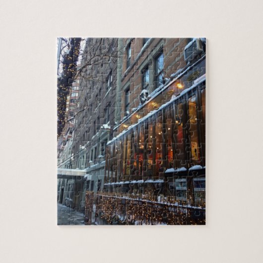 Upper West Side Icicles New York City Winter NYC Legpuzzel (Verticaal)