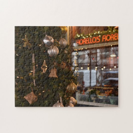 Upper West Side Kerstman Manhattan New York City Legpuzzel (Horizontaal)
