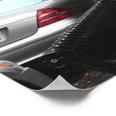 Upper West Side NYC Sneeuwkerstlampjes New York Poster (Hoek)