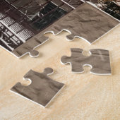 Upper West Side Snowman New York City NYC Snow Legpuzzel (Zijkant)