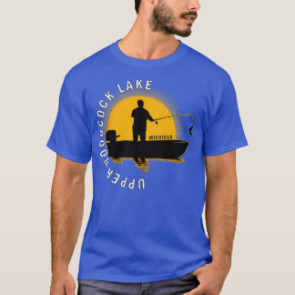 Upper WoodLake Vist Michigan Sunrise T-shirt