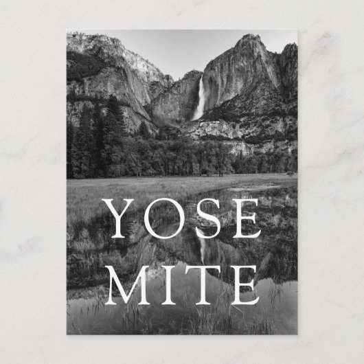 Upper Yosemite Falls Scenic Briefkaart (Voorkant)