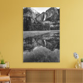Upper Yosemite Falls Scenisch Canvas Afdruk (Insitu (Woonkamer))