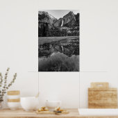 Upper Yosemite Falls Scenisch Poster (Keuken)