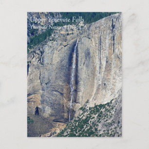 Upper Yosemite Falls, Yosemite National Park, CA P Briefkaart