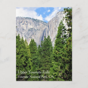 Upper Yosemite Falls, Yosemite National Park, CA P Briefkaart