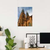Uppsala Cathedraal Print (Thuiskantoor)