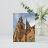 Uppsala Cathedral Briefkaart Zweden (Staand voorkant)