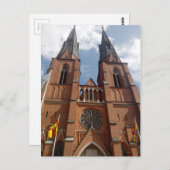 Uppsala domkyrka briefkaart (Voorkant / Achterkant)