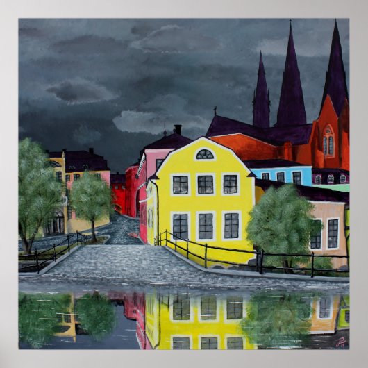 Uppsala Reflections - by Anna-Juliane Poster (Voorkant)