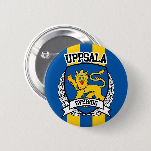 Uppsala Ronde Button 5,7 Cm (Voorkant /achterkant)