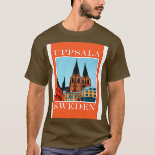 Uppsala Uppland Zweden T-shirt