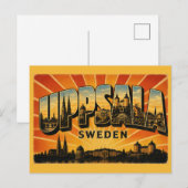 Uppsala Zweden Kathedraal Briefkaart (Voorkant / Achterkant)