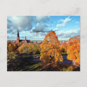 Uppsala, Zweedse landschap Briefkaart (Voorkant)