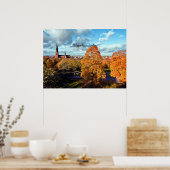 Uppsala, Zweedse landschap Poster (Keuken)