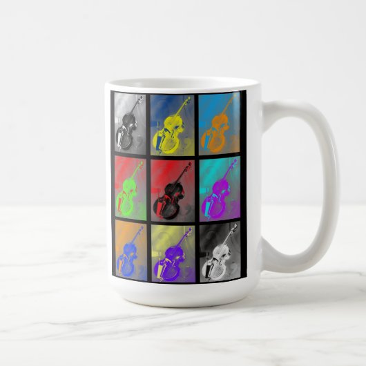 Upright Bass and Scroll Mok BASS (Rechts)