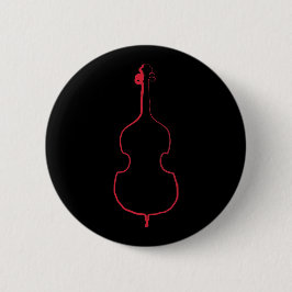 Upright Bass Ink Button