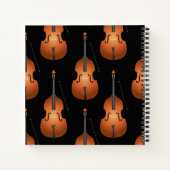 Upright Bass Musician Music Teacher Jazz Band Notitieboek (Achterkant)