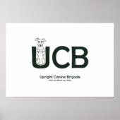 Upright Canine Brigade Poster (Voorkant)