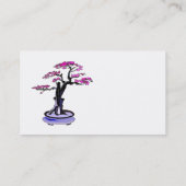 Upright Deadwood Bonsai Paars Visitekaartje (Achterkant)