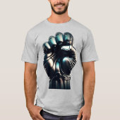 UPRIGHT FIST 2a T-shirt (Voorkant)